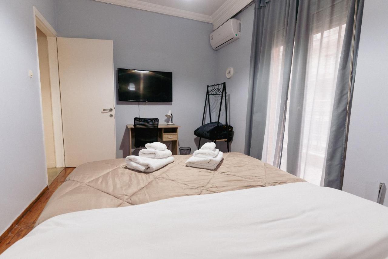 Charming 85Sqm Apartment With Panoramic City-Views Thessaloniki Buitenkant foto