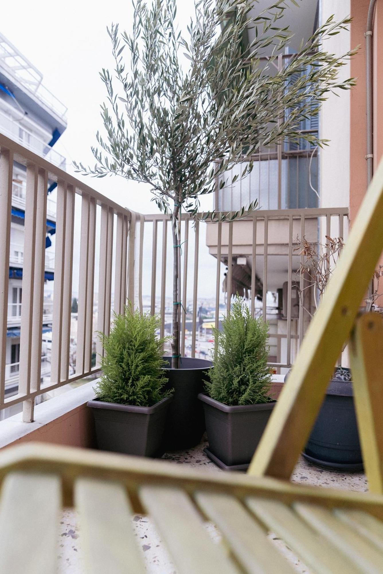 Charming 85Sqm Apartment With Panoramic City-Views Thessaloniki Buitenkant foto